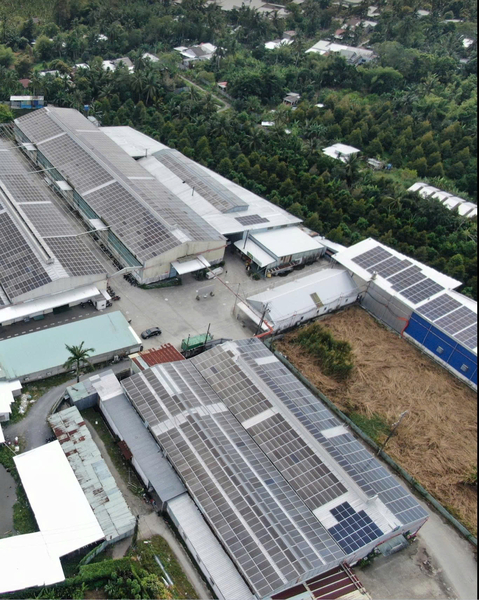 1040.8kWp Rooftop Solar Power System for a Factory Building